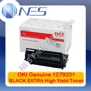 OKI Genuine 1279201 BLACK EXTRA High Yield Toner Cartridge for B730 (25K)